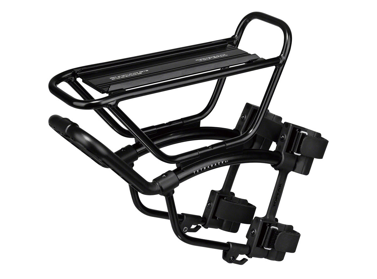 Topeak TetraRack R1 Road/Gravel Rack - Front - Black Black