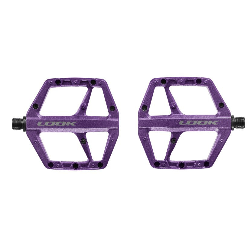Look Trail Roc Flat Pedals - Purple