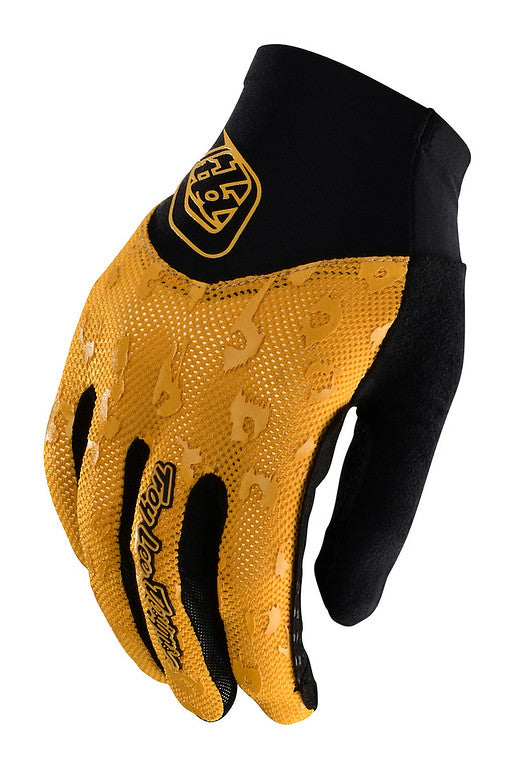 Troy Lee Designs Ace 2.0 MTB Glove - Womens - Panther - Honey - 2022 Honey Small
