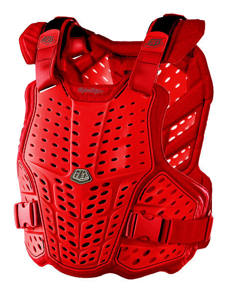 Troy Lee Designs Rockfight Chest Protector - Red Red X-Small/Small