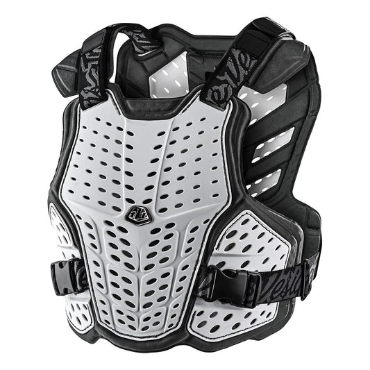 Troy Lee Designs Rockfight Chest Protector - Youth - White White One Size