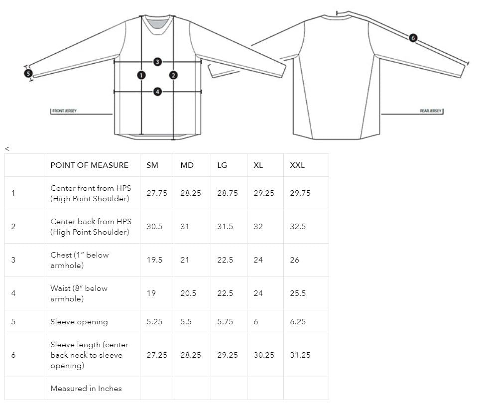 Troy Lee Designs Ruckus 3/4 Sleeve MTB Jersey - Spun - Steel Blue