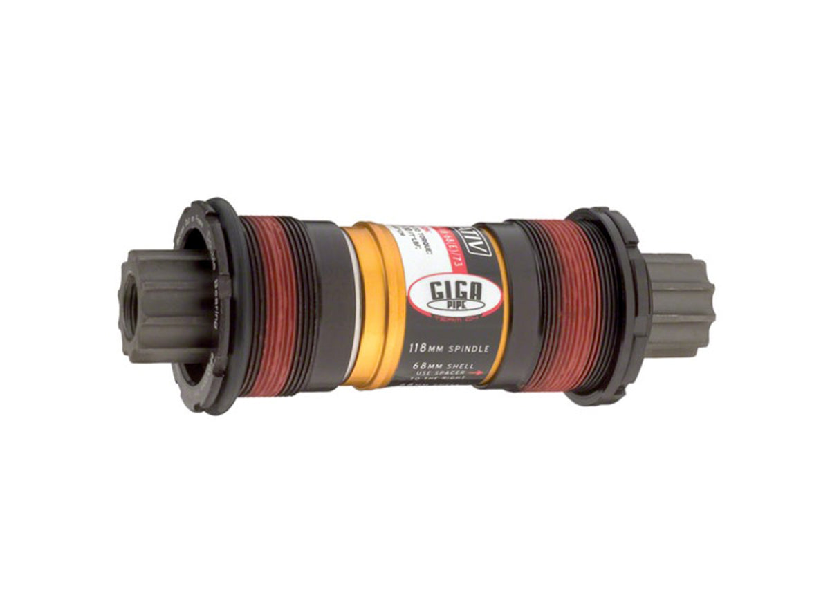 Truvativ Gigapipe Team DH ISIS Bottom Bracket Black 68/68E/73mm x 113mm