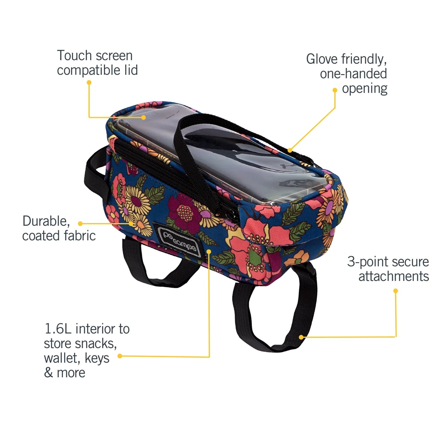 Po Campo Tussey Phone Bag - Meadow