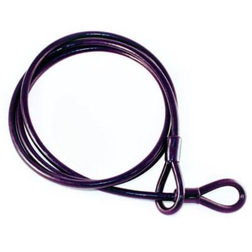 Ultracycle Coated Cable - Black Black 10mm x 48"
