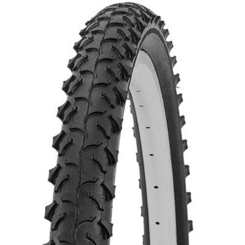 Ultracycle Dueler 24" Wire MTB Tire - Black Black 1.95"