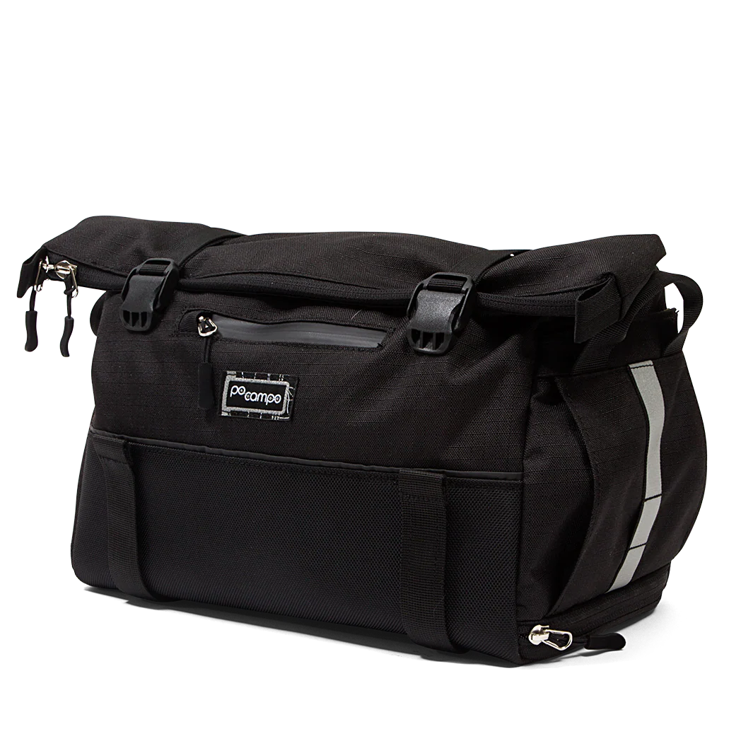 Po Campo Vernon Trunk Bag - Black Ripstop