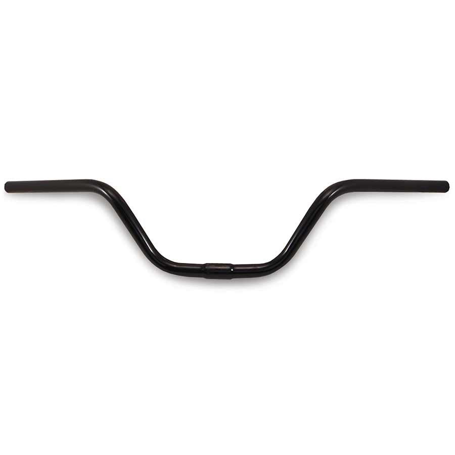 Wald City Bike Bar #8038GB - Gloss Black Gloss Black 27" Wide - 5.25" Rise - 25.4mm