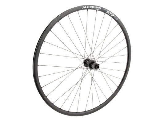 WheelMaster Alex ATD470 700c Disc Gravel Wheel - Rear Black 12x142mmTA - 32h - Center Lock - 8/11 Spd