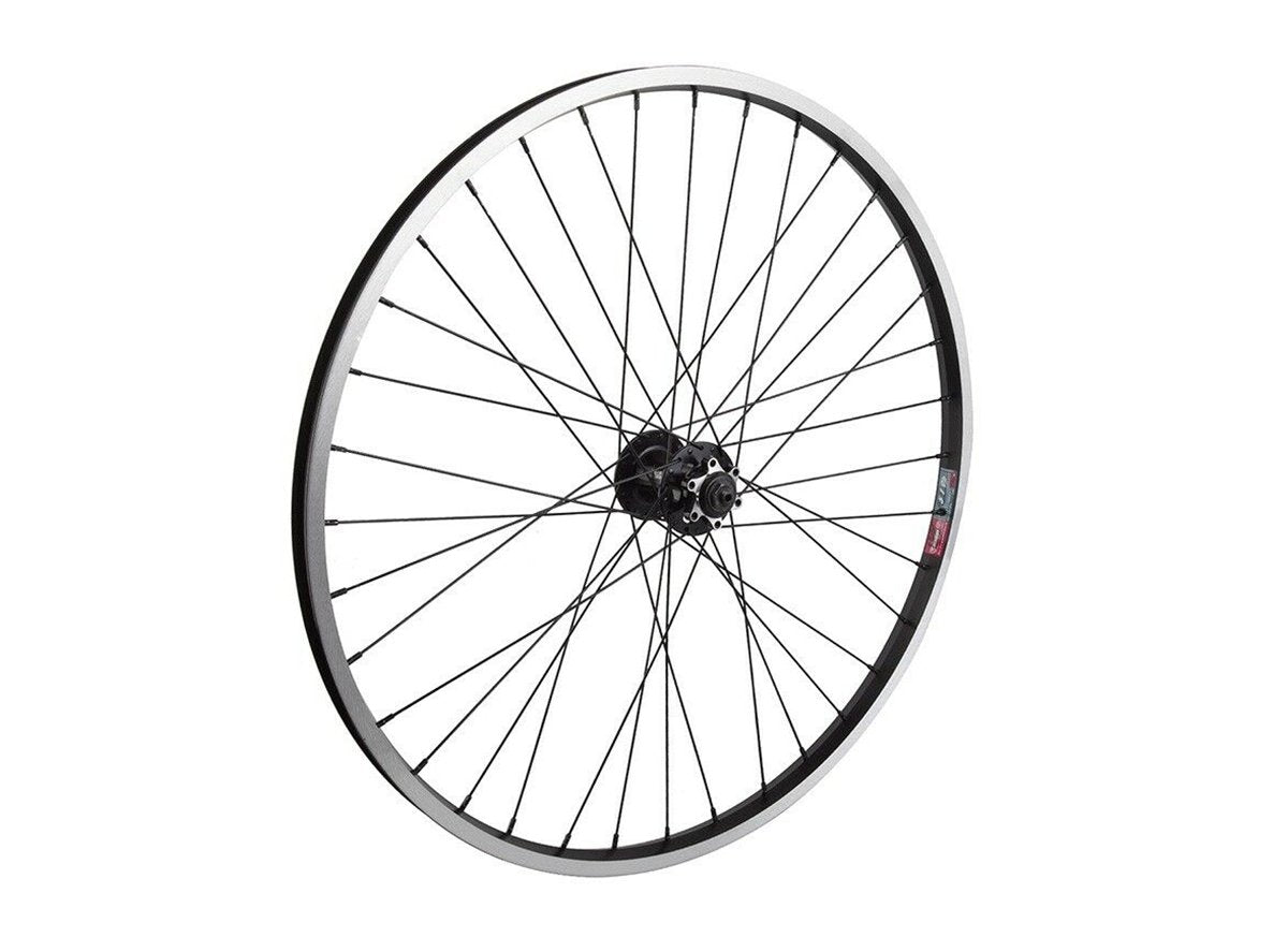 WheelMaster 26" Alloy Disc MTB Wheel - Front Black 100mm QR - 36h
