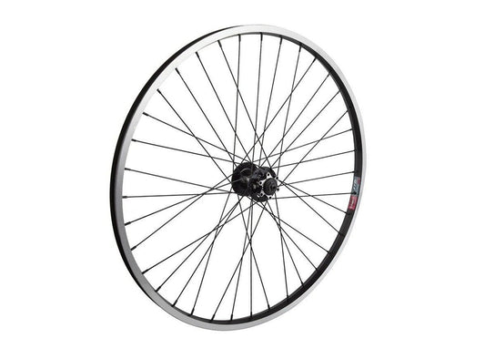 WheelMaster 26" Alloy Disc MTB Wheel - Front Black 100mm QR - 36h