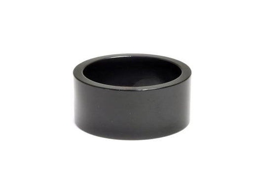 Wheels Manufacturing Aluminum Headset Spacer - 1.1/8" x 20mm - Black Black 1.1/8"