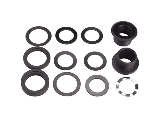 Wheels Manufacturing BB30/PF30 Universal Shimano Crank Adapter Black 24mm Shimano Cranks