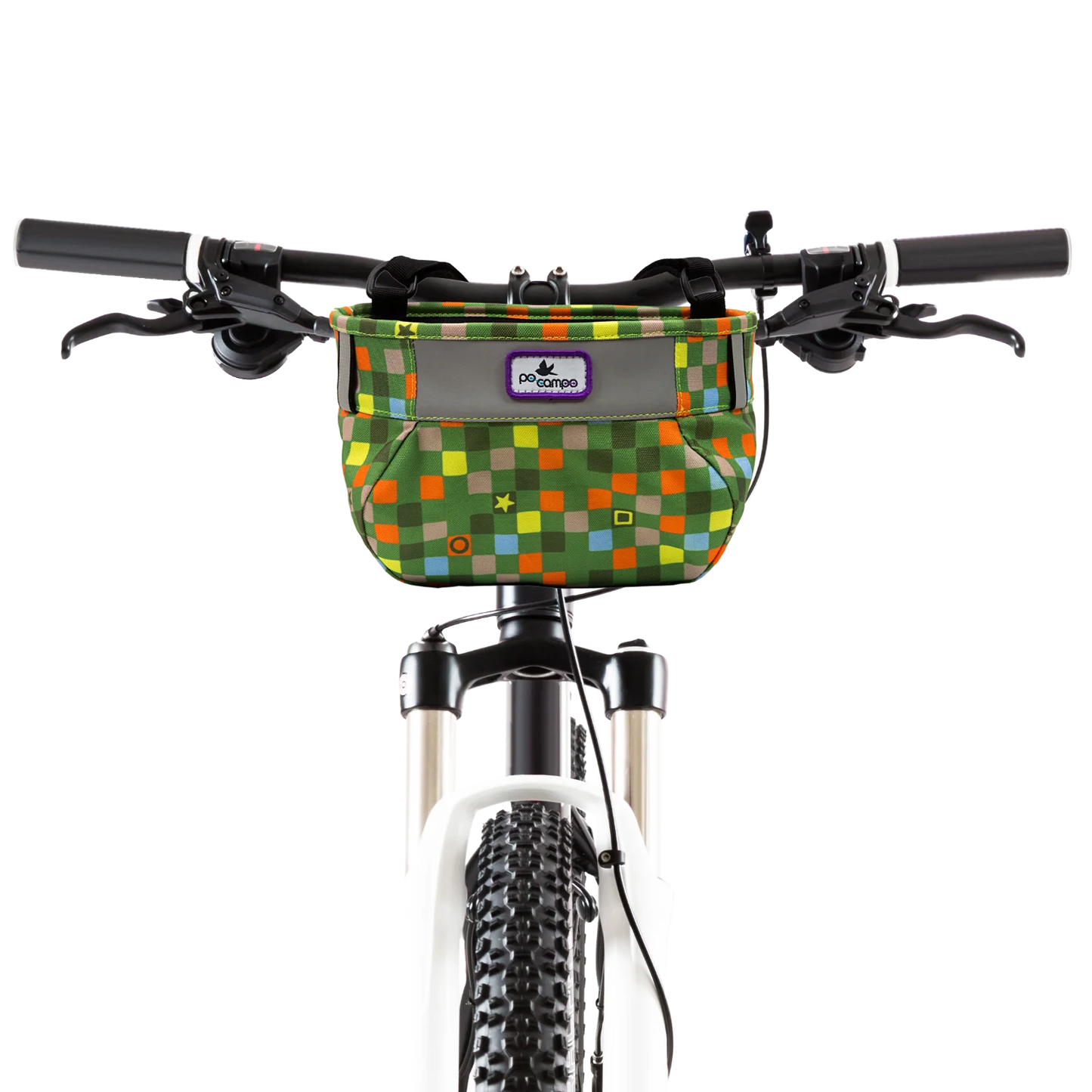 Po Campo Whoosh Bike Basket - Checker