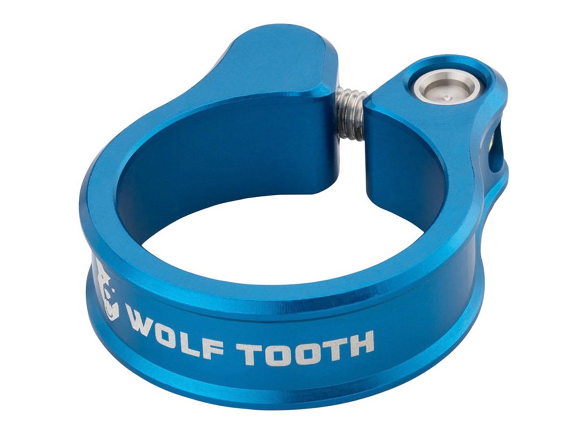 Wolf Tooth Components Seatpost Clamp - Blue Blue 29.8mm