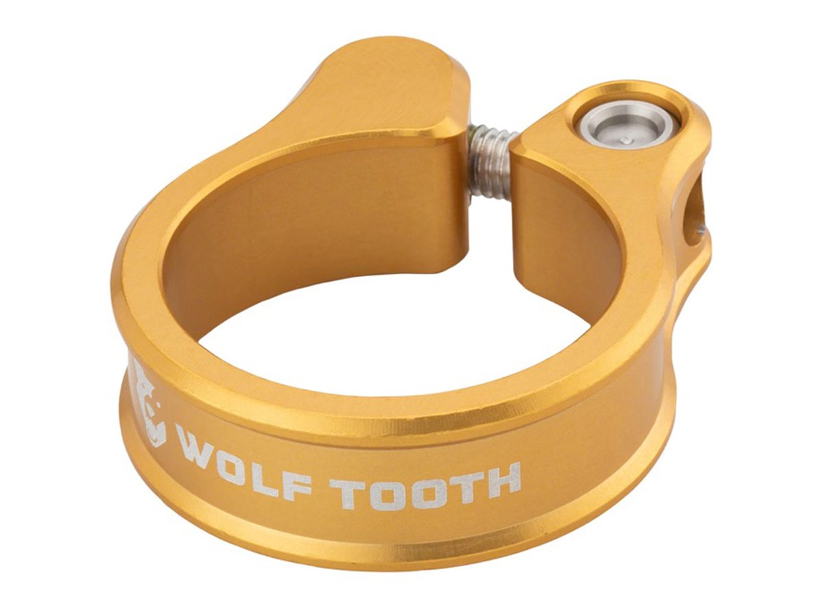 Wolf Tooth Components Seatpost Clamp - Gold Gold 29.8mm