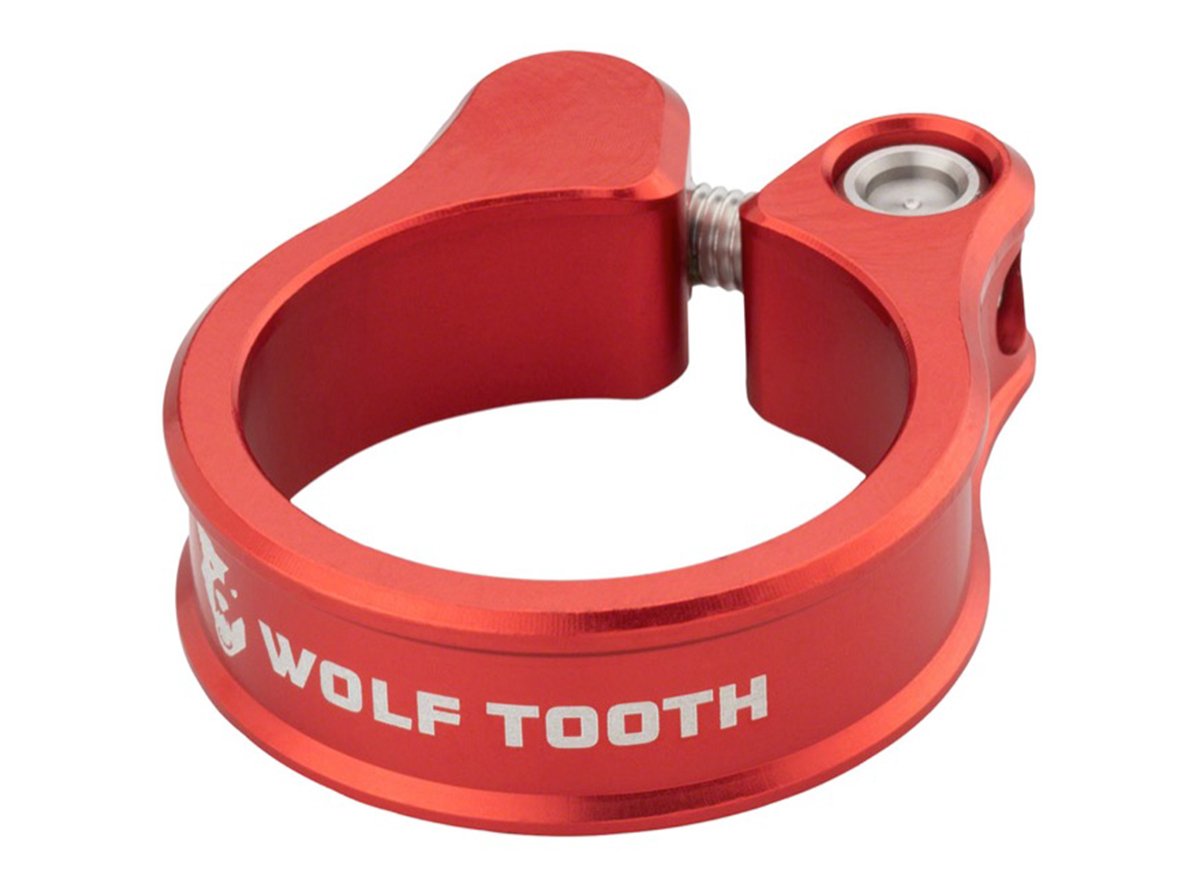 Wolf Tooth Components Seatpost Clamp - Red Red 29.8mm
