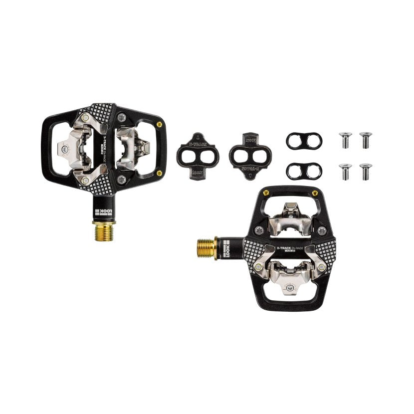 Look X-Track En-Rage+ Ti MTB Pedals - Black