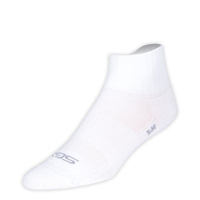 SockGuy SGX 2.5" Cuff Sock - White