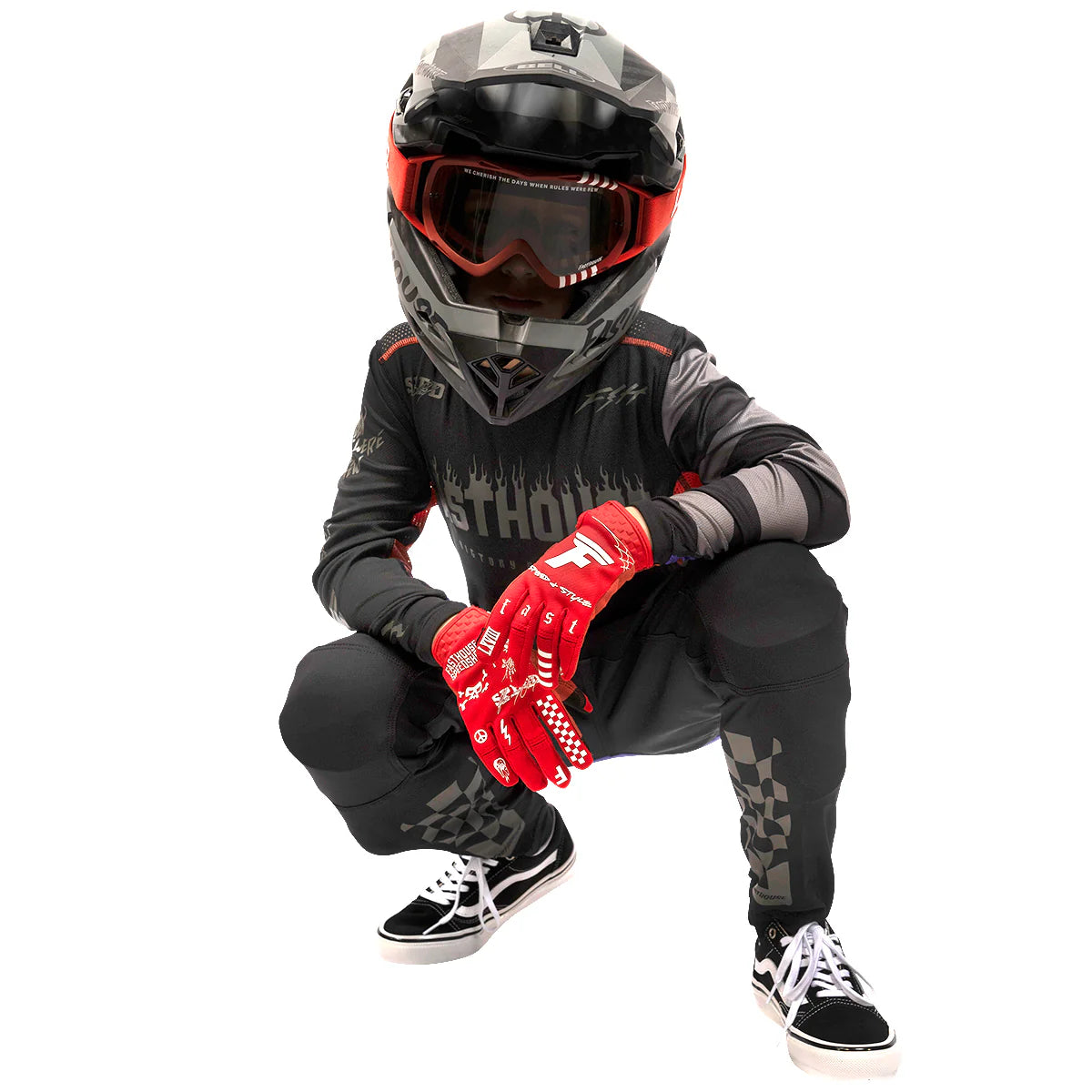 Fasthouse Burn Free Fastline Pant - Youth - Black