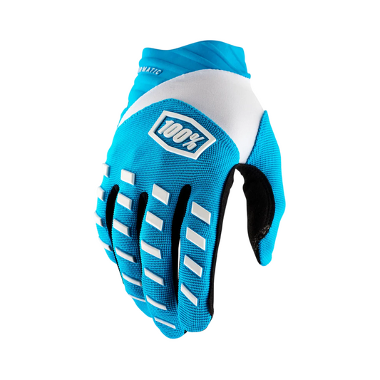 100% Airmatic Glove - Blue