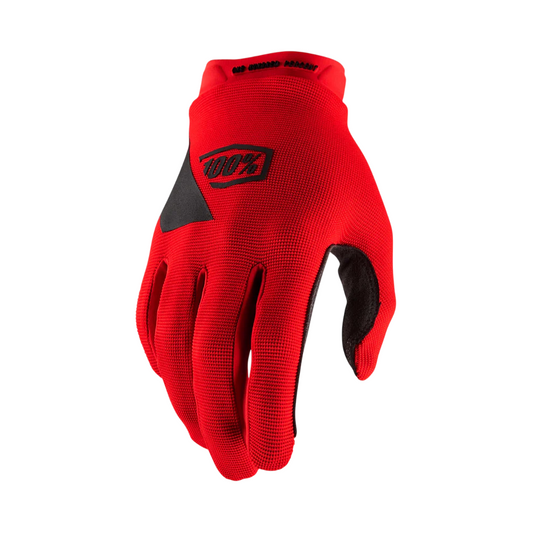 100% Ridecamp Glove - Youth - Red