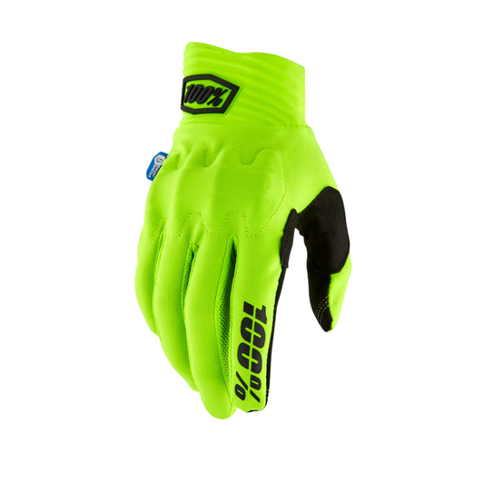 100% Cognito Smart Shock Glove - Fluo Yellow