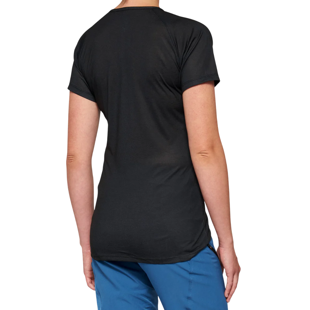 100% Airmatic Short Sleeve MTB Jersey - Womens - Black