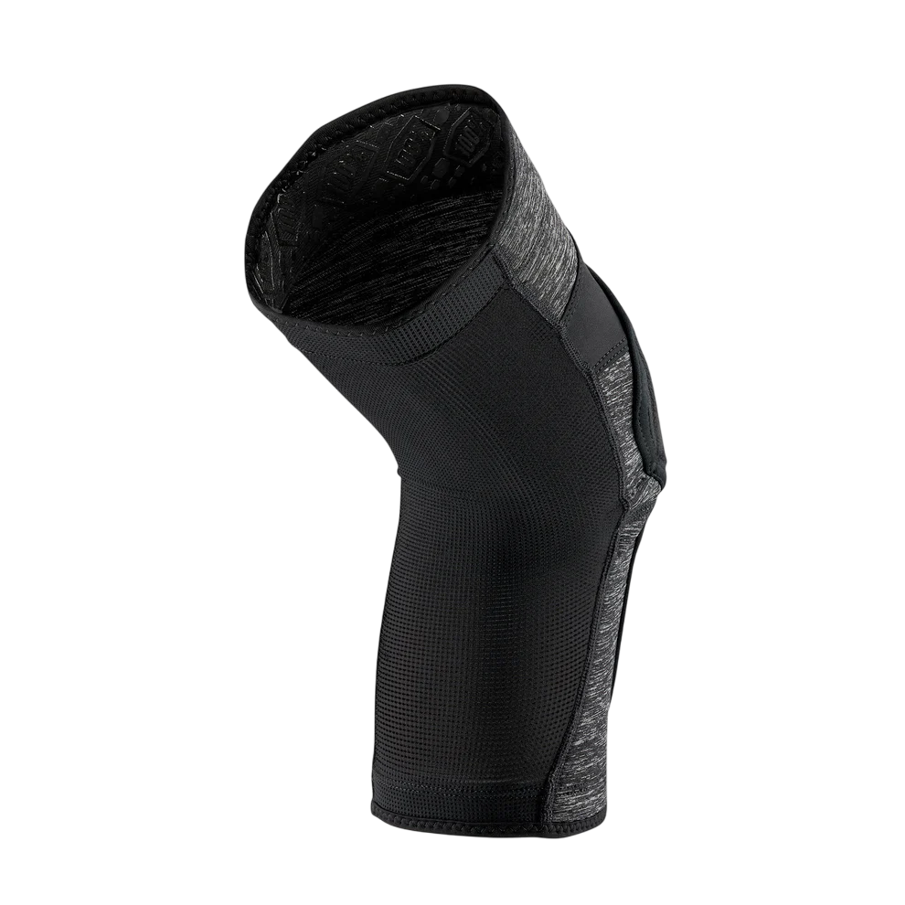 100% Ridecamp Knee Guard - Heather Gray-Black