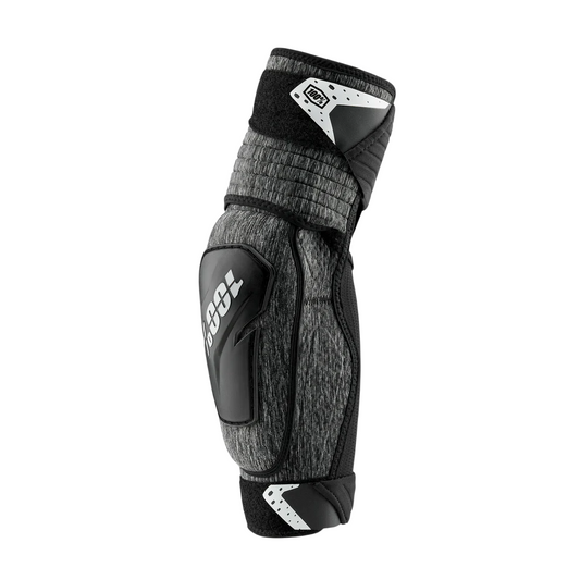 100% Fortis Elbow Guard - Heather Gray-Black
