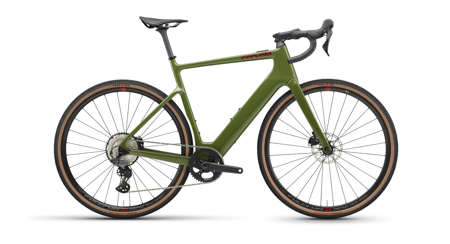 Cervelo Rouvida 700c - GRX RX610 1 Gravel E-Bike - Expedition Green