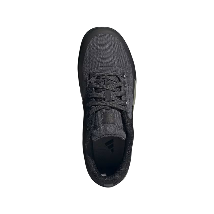 Five Ten Freerider Pro Canvas Flat Pedal Shoe - Gray Six-Silver Pebble-Core Black