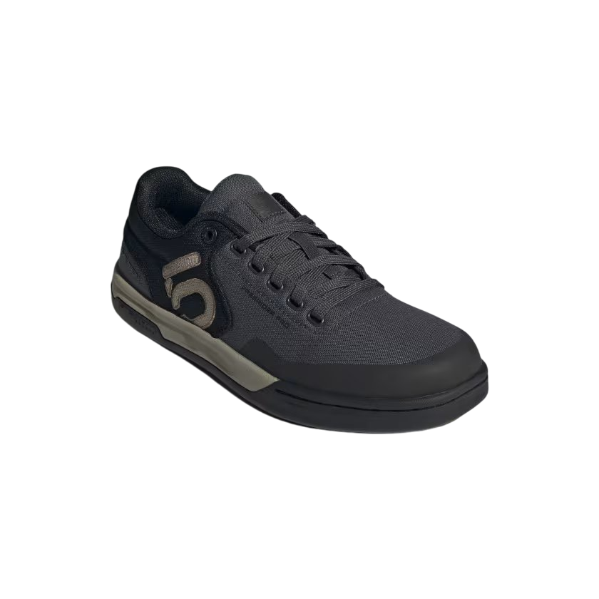Five Ten Freerider Pro Canvas Flat Pedal Shoe - Gray Six-Silver Pebble-Core Black