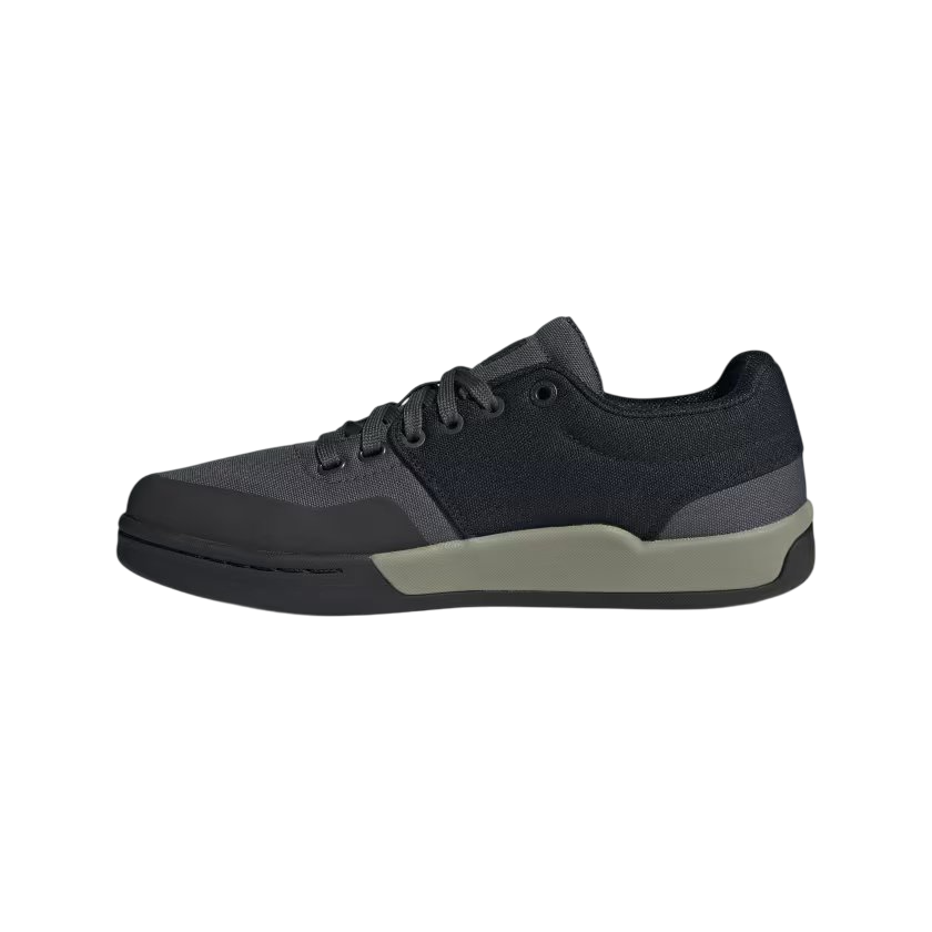 Five Ten Freerider Pro Canvas Flat Pedal Shoe - Gray Six-Silver Pebble-Core Black