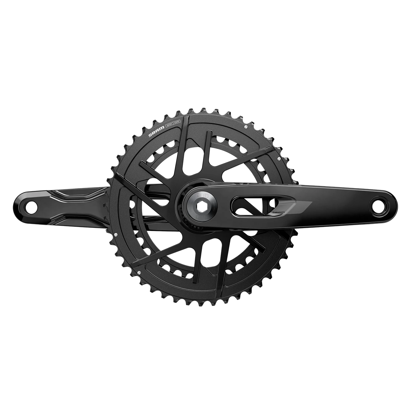 SRAM Rival E1 DUB 12 Spd Crankset - Black