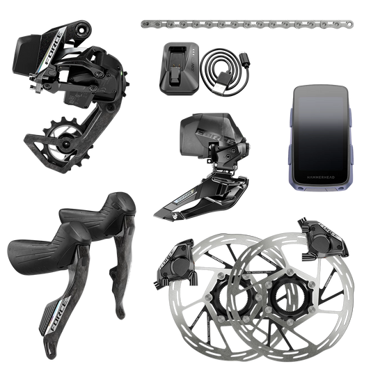 SRAM Force AXS E1 HRD 2x Groupset - Hammerhead