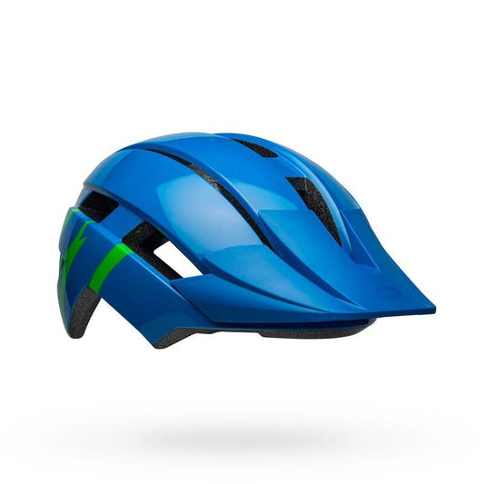Bell Sidetrack II MIPS MTB Helmet - Youth - Blue-Green - 2021 Blue - Green Universal Child - 48-55cm