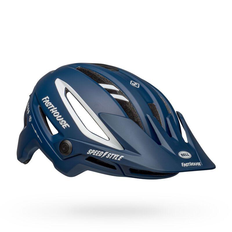 Bell Sixer MIPS MTB Helmet - Matt Gloss Blue-White - 2021 Matt - Gloss Blue - White Small