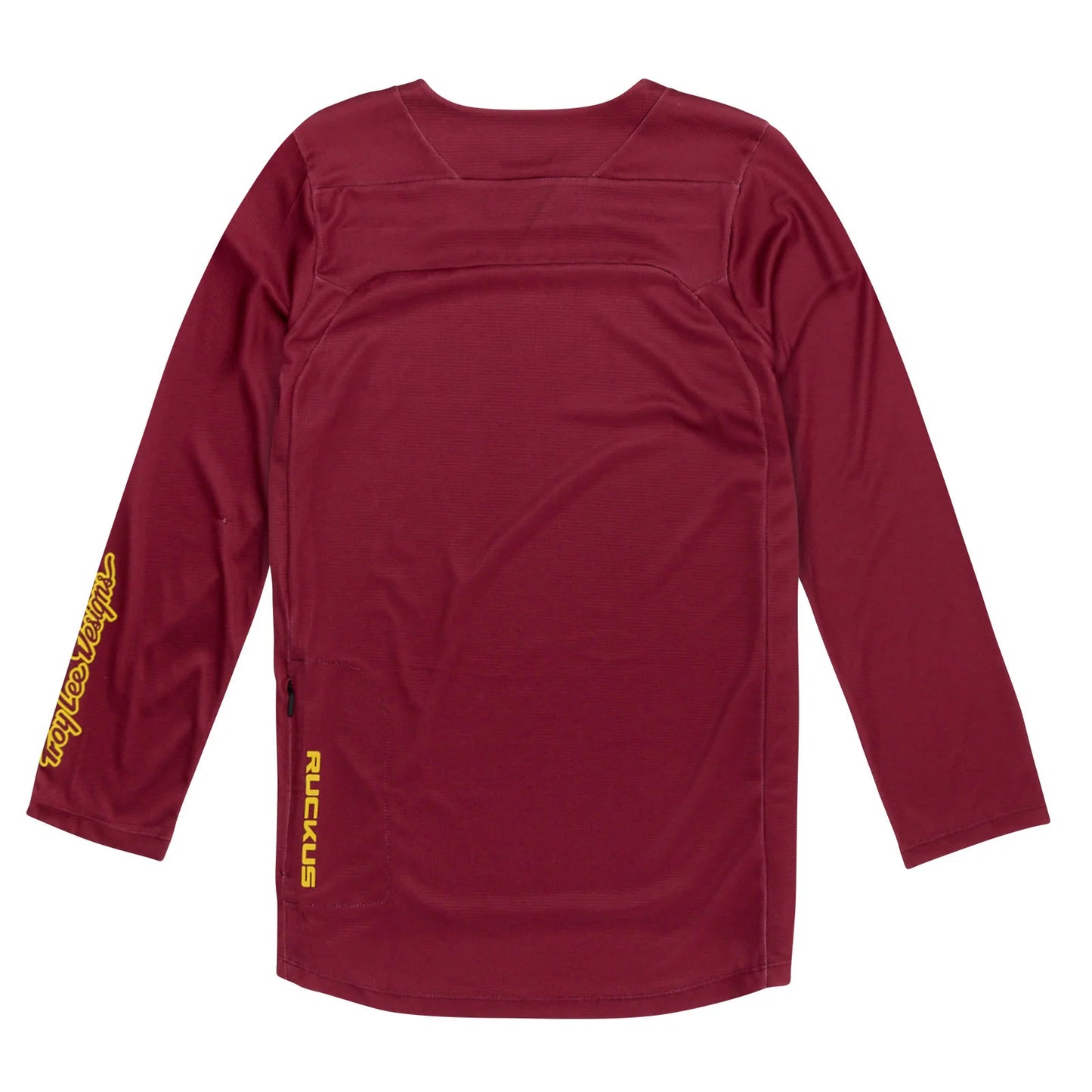 Troy Lee Designs Ruckus 3/4 Sleeve MTB Jersey - Spun - Oxblood