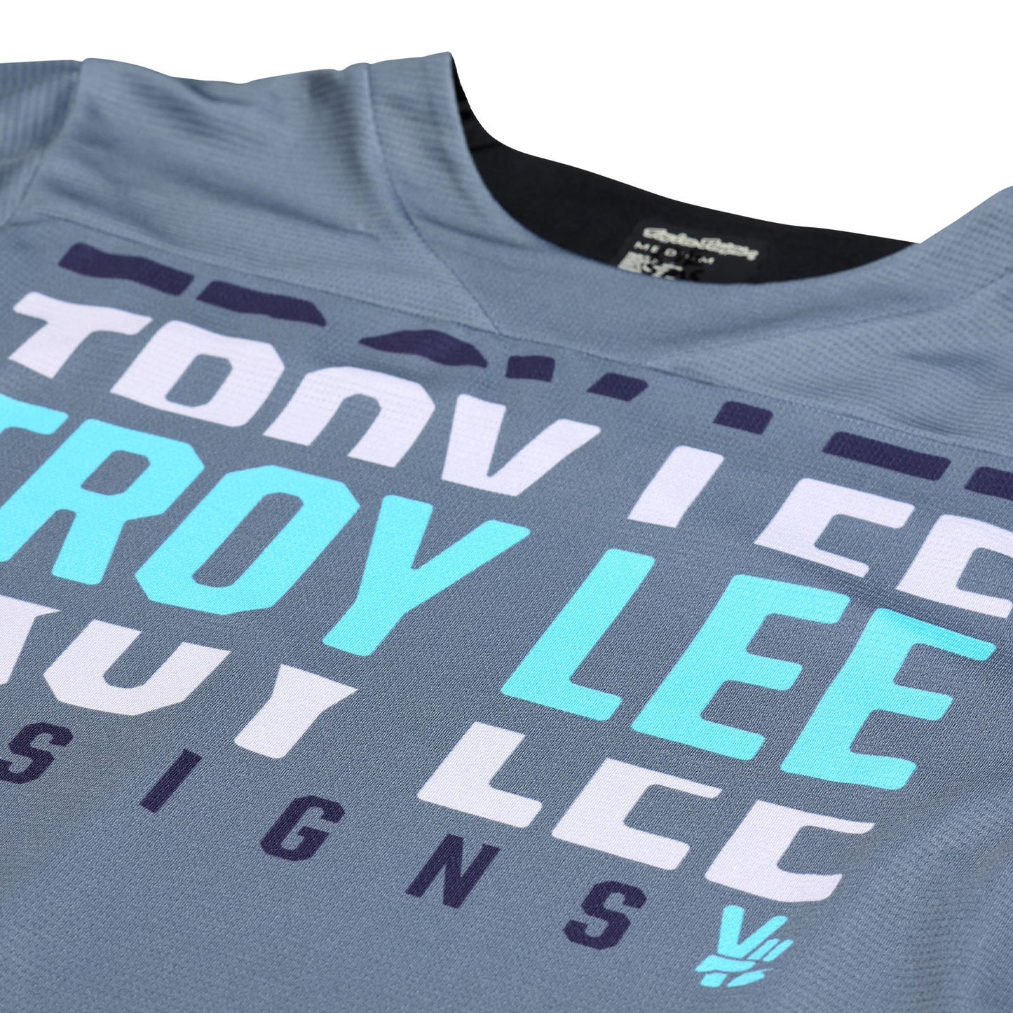 Troy Lee Designs Ruckus 3/4 Sleeve MTB Jersey - Spun - Steel Blue