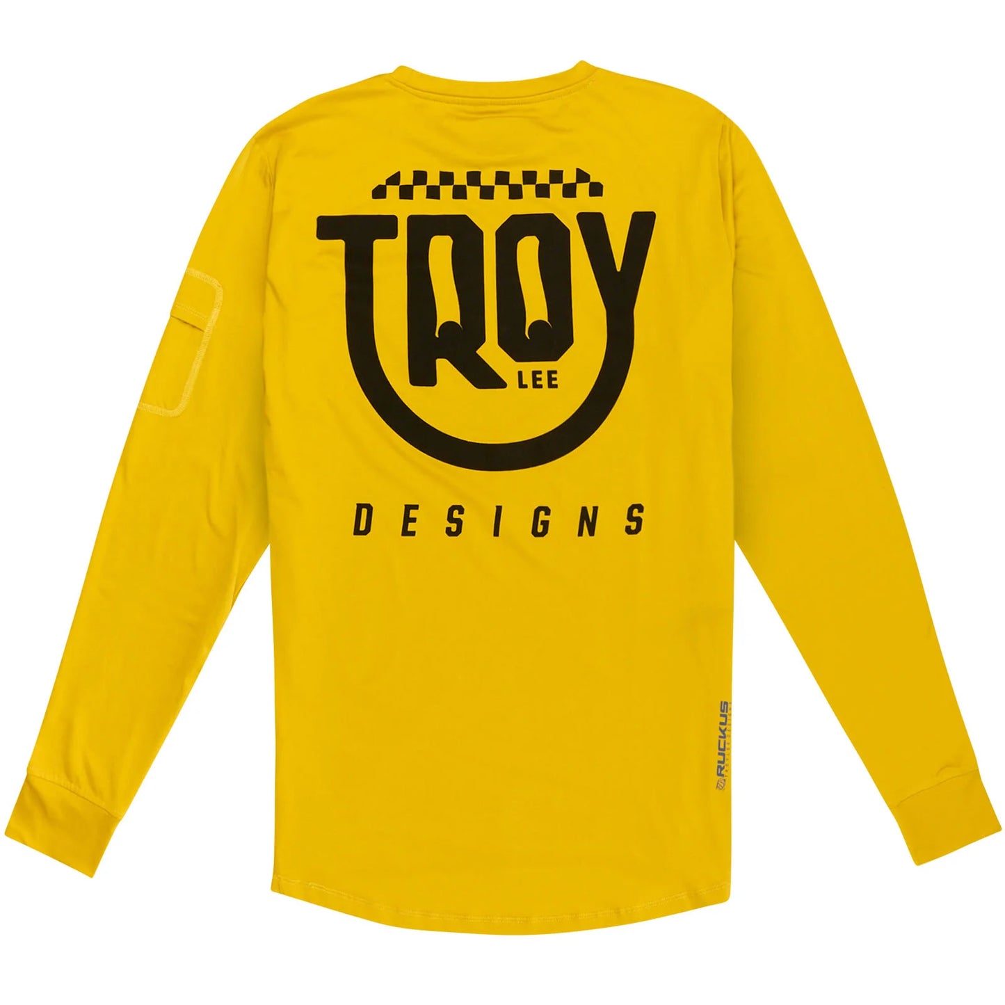 Troy Lee Designs Ruckus Long Sleeve Ride Tee - Eyez - Safron
