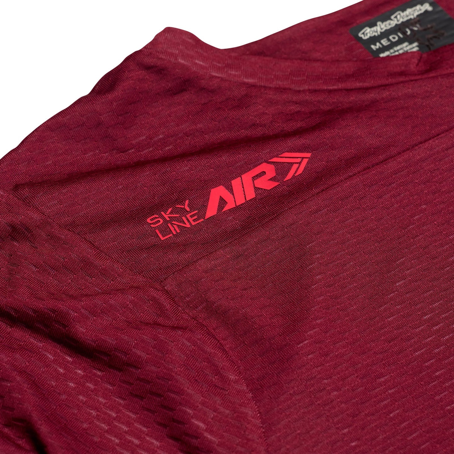 Troy Lee Designs Skyline Air Short Sleeve MTB Jersey - Oxblood