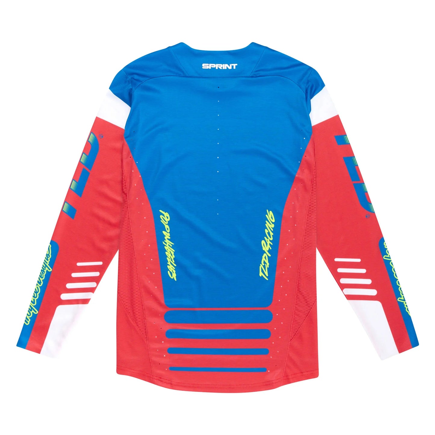 Troy Lee Designs Sprint Long Sleeve MTB Jersey - Fifty-50 - Fiery Red