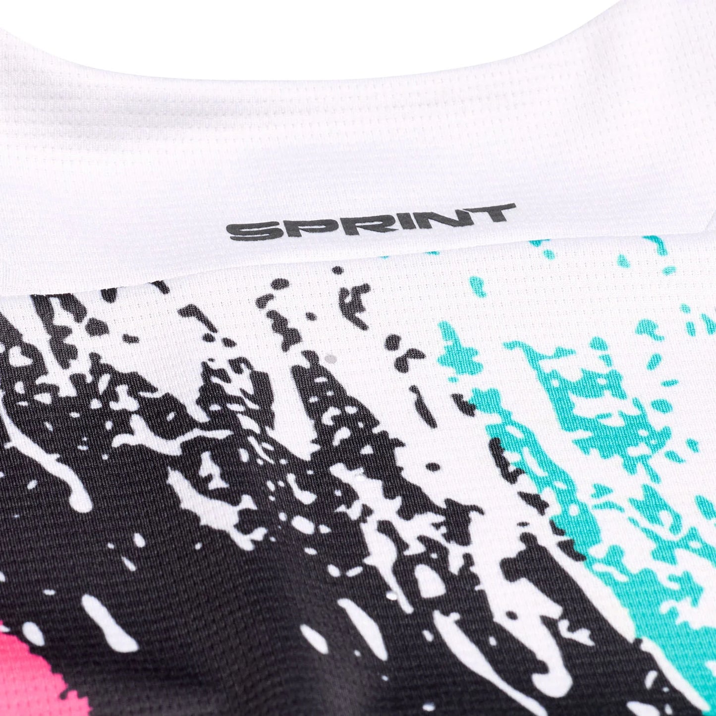 Troy Lee Designs Sprint Long Sleeve MTB Jersey - Full Pull - Chalk