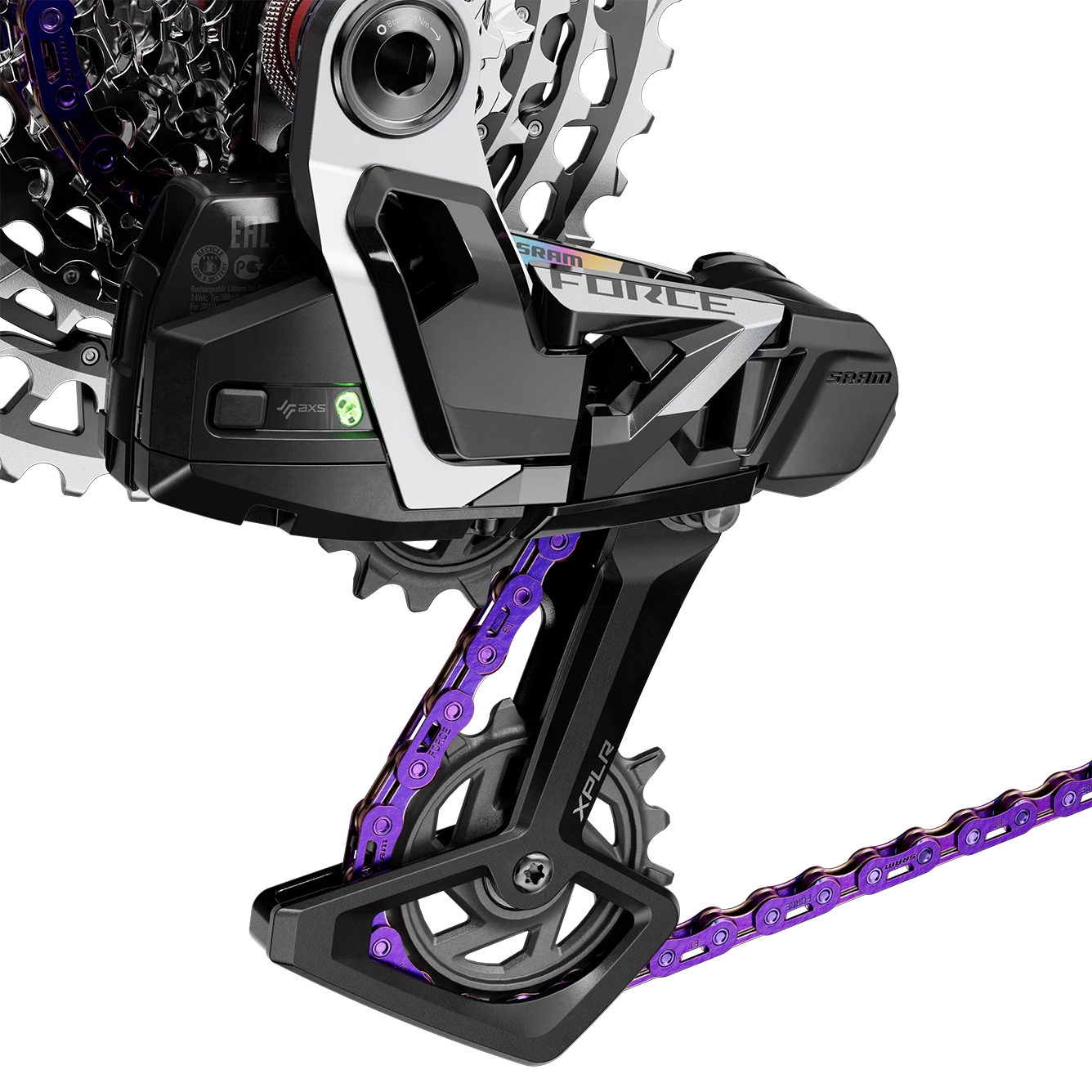 SRAM Force E1 Flattop 12/13 Spd Chain - Purple