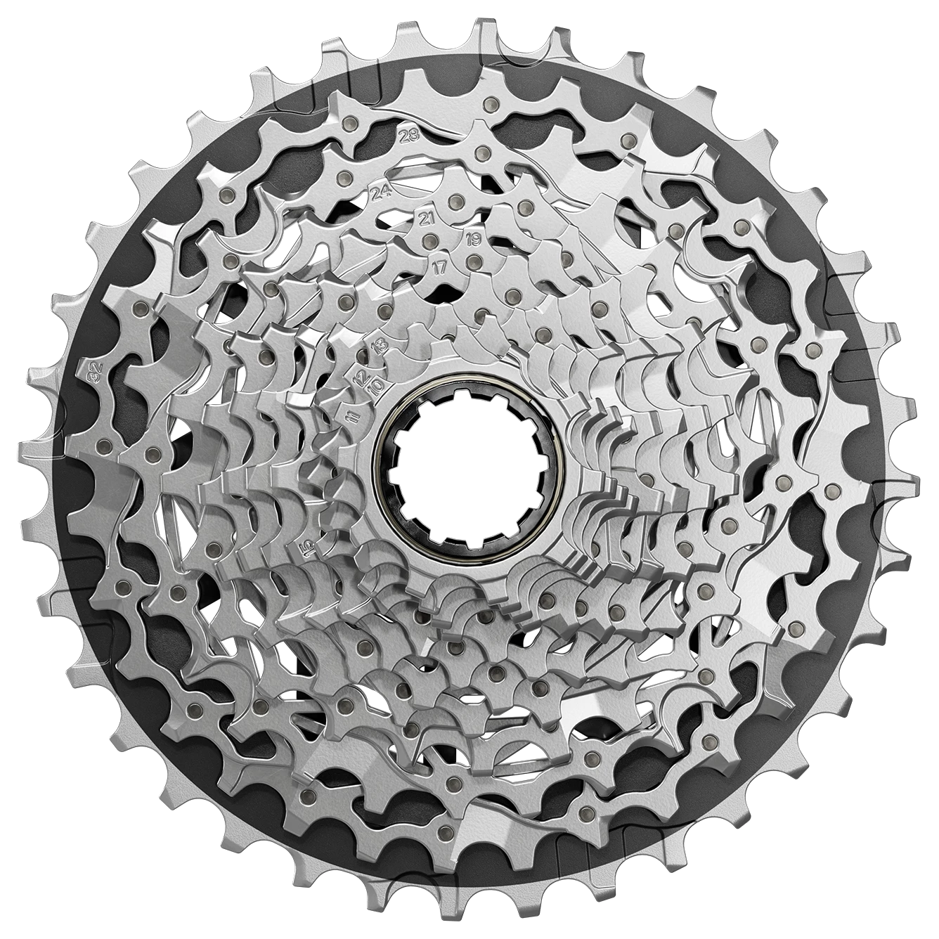 SRAM XG-1270 E1 12 Spd Cassette - Silver