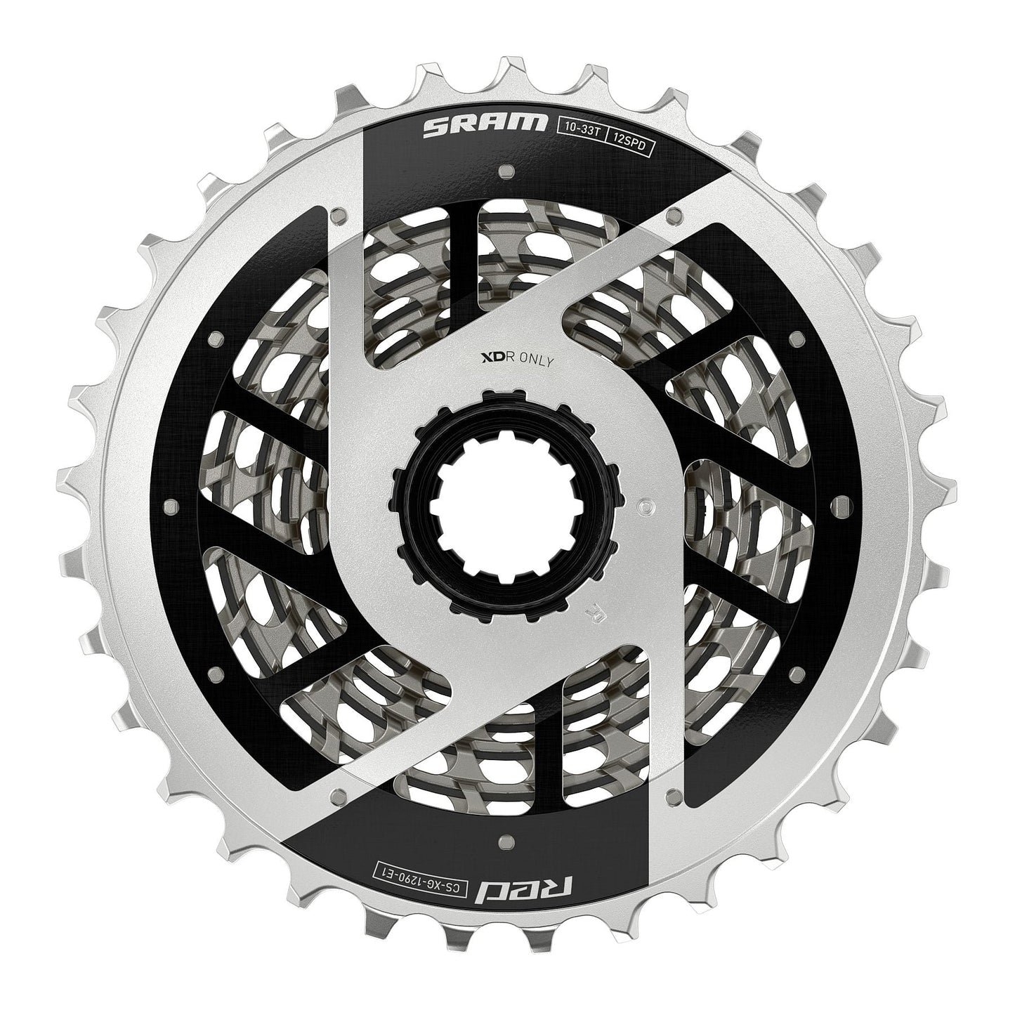 SRAM XG-1290 E1 12 Spd Cassette - Silver
