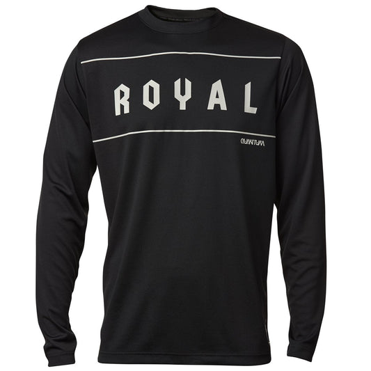 Royal Quantum Long Sleeve MTB Jersey - Black - Prior Season