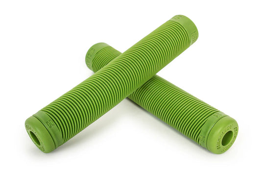 Eastern Riblet Flangeless BMX Grips - Army Green