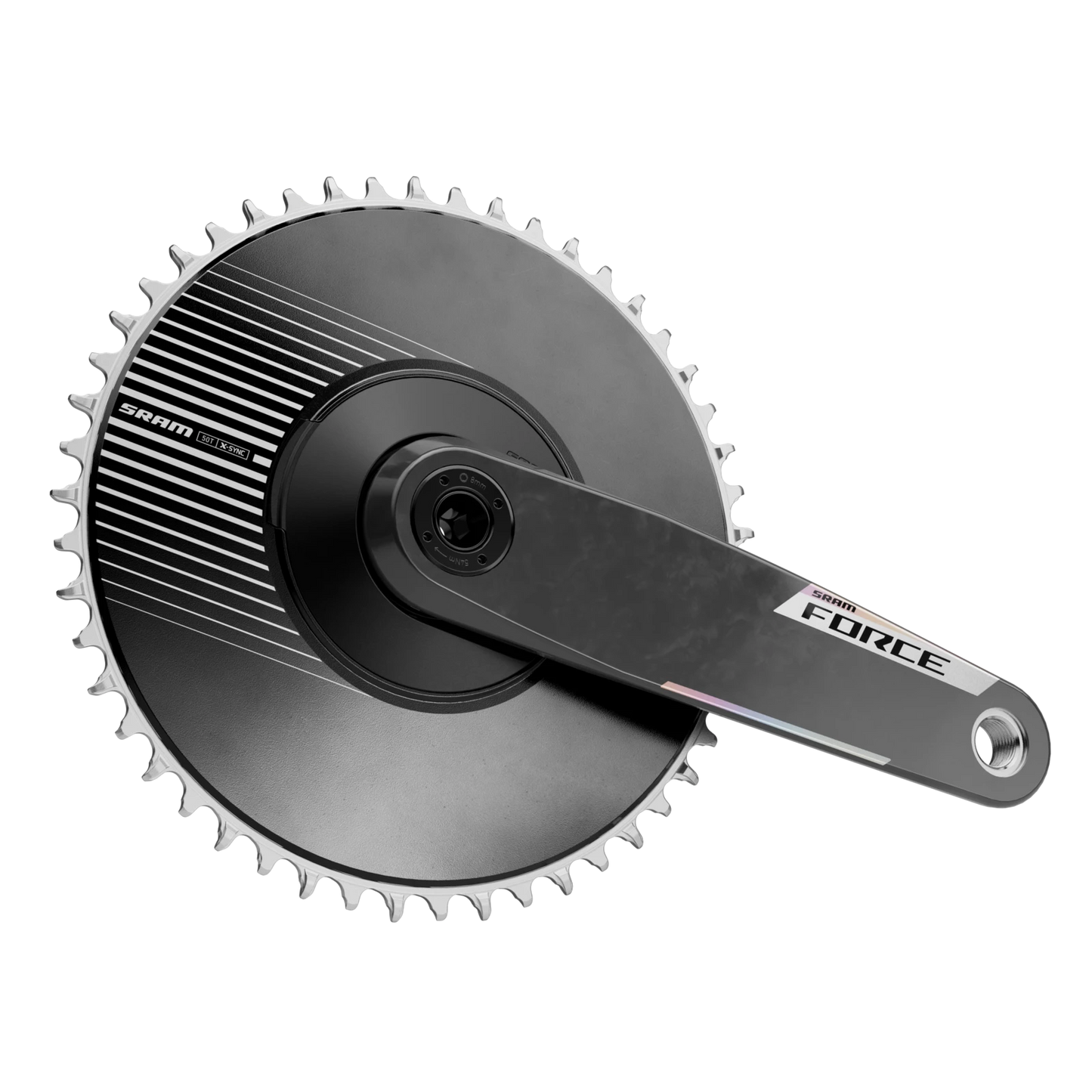 SRAM Force E1 DUB Aero Crankset - Black
